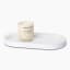 Thread Office Mag Oxide Oval Decorative Bowl with candle
