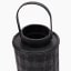 Thread Office Black Mesh Woven Bamboo Lantern, 20cm
