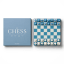 Printworks Classic Dusty Blue Chess Set angle
