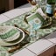 Tavola Floral Tile Paper Table Runners, Pack of 4