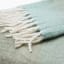 Thread Office Faux Mohair Ombre Green Throw, 140cm x 180cm