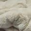 Thread Office Luxury Fur Blanket, 200cm x 220cm - Ivory 