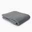 Thread Office Charcoal Brushed Cotton Flat Sheet - King