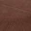 Thread Office Burnt Caramel Knitted Cotton Throw, 180cm x 200cm