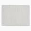 Thread Office Lux Velvet Plaited Bath Mat, 60cm x 80cm - White