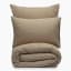 Thread Office Cream Chunky Waffle Duvet Cover Set - King