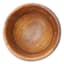 Humble & Mash Natural Wooden Bowl, 12.5cm top view