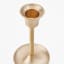 Thread Office Classic Brass Dinner Candle Holder - Short