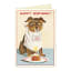 Cavallini & Co Birthday Dog Cake Single Greeting Card