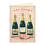 Cavallini & Co Birthday Champagne Single Greeting Card