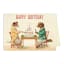 Cavallini & Co Birthday Dog Single Greeting Card