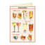 Cavallini & Co Cheers Single Greeting Card