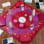 Talking Tables Wine Board Game on the table