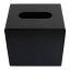 Joon Matte Black Square Tissue Box Holder