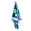 Linen House Square Beach Towel - Blue angle