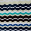 Linen House Chevron Beach Towel - Blue detail