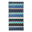 Linen House Chevron Beach Towel - Blue