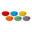 Le Creuset Rainbow Collection Coupe Pasta Bowls, Set of 6