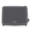 Riva Cool Touch 2-Slice Toaster, 930W - Coal Grey