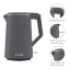 Riva Cool Touch Kettle, 1.7L - Coal Grey