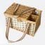 Gift Baskets La Grande Limited Edition 5-Person Picnic Basket top view
