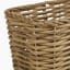 Thread Office Rattan Woven Long Rectangular Planter Basket - Medium