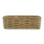 Thread Office Rattan Woven Long Rectangular Planter Basket - Medium