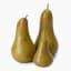 Thread Office Ceramic Green Pear Objet, Set of 3