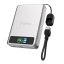BMX SolidSafe 10000mAh Solid-State Magnetic Power Bank - Silver side view