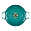 Le Creuset Riviera Signature 3.3L Round Cast Iron Casserole, 22cm