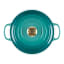 Le Creuset Riviera�Signature 4.2L Round Cast Iron Casserole, 24cm