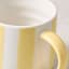Salisbury & Co Striped Collective Mug, 425ml - Butter
