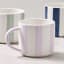 Salisbury & Co Striped Collective Mug, 425ml - Lavender