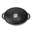 Sagenwolf Oval Casserole ,34cm - Black