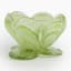 Thread Office Glass Flower Candle Holder - Green