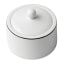 Jenna Clifford Premium Porcelain Sugar Pot with Black Line
