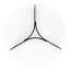Umbra Madera Black Coffee Table