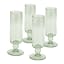 MADE.com Travellers Rest Green Champagne Flutes, Set of 4