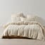 Linen House Coolum Silver Duvet Cover Set - Queen