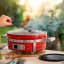 Grills of Japan 2-in-1 Teppanyaki & Hibachi Grill- red