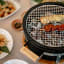 Grills of Japan 2-in-1 Teppanyaki & Hibachi Grill- Black