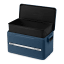 Coleman Snap and Go Collapsible Hard Cooler Box, 35L - Sapphire