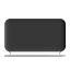 Mill Instant Max LED Portable Heater, 2200W - Black