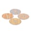 Yvonne Ellen Party Ring Coasters, Set of 4