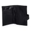 Thandana Leather Mini Travel Wallet - Black Leather