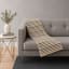 Haven & Hue Multi-Stripe Knitted Throw, 130cm x 170cm