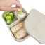 MicroGarden 3-Portion Silicone Bento Lunchbox - Mushroom