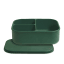 MicroGarden 3-Portion Silicone Bento Lunchbox - Moss