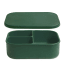 MicroGarden 3-Portion Silicone Bento Lunchbox - Moss