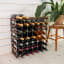 Swedish Wine Rack Dark Pine Wine Rack - 42-Bottle
